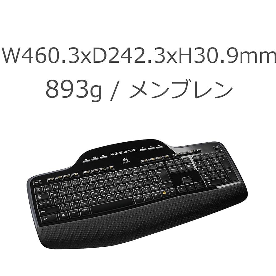 【新品！】logicool ロジクール ワイヤレスデスクトップ MK710 Amazon.com: Logitech MK710 Wireless Desktop LCD Display